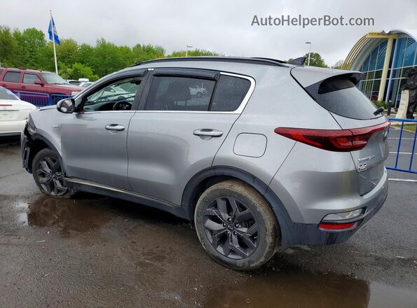 KNDP6CAC9L7717306 2020 KIA SPORTAGE Silver უკანა მარცხენა