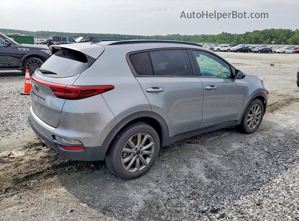 KNDP6CACXN7014591 2022 KIA SPORTAGE Серебряный Задняя правая четверть