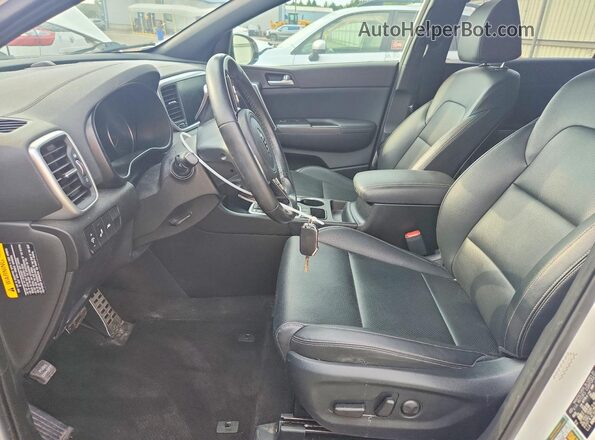 KNDP6CACXN7957225 2022 KIA SPORTAGE White Սալոնի դիմացի տեսք
