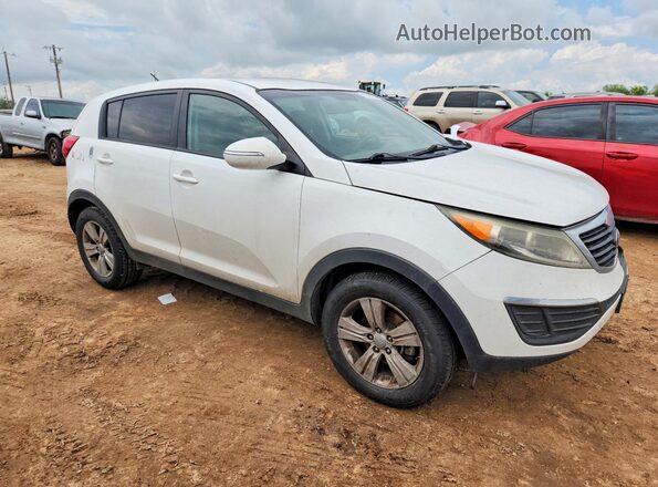 KNDPB3A24D7460317 2023 KIA SPORTAGE White Передня права чверть