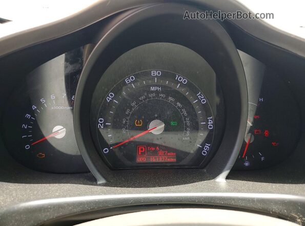 KNDPB3AC0G7845595 2016 KIA SPORTAGE Black Вид щитка приладів