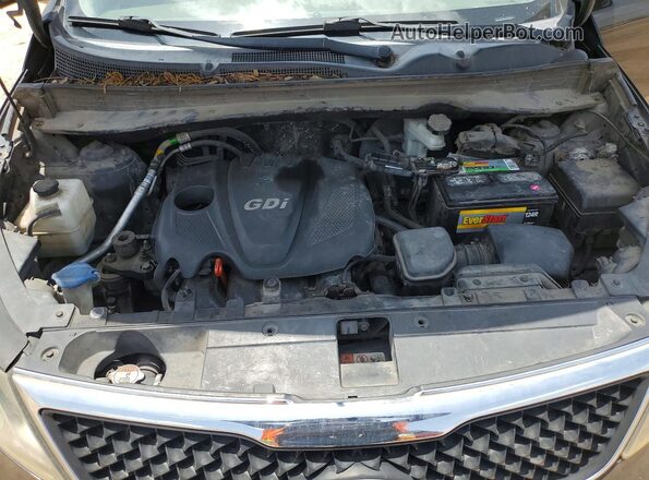 KNDPB3AC0G7845595 2016 KIA SPORTAGE Black Вид задньої частини салону