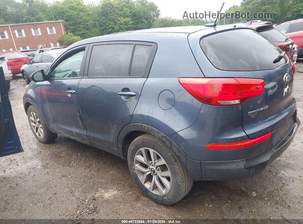 KNDPB3AC1G7833214 2016 KIA SPORTAGE Blue Rear left