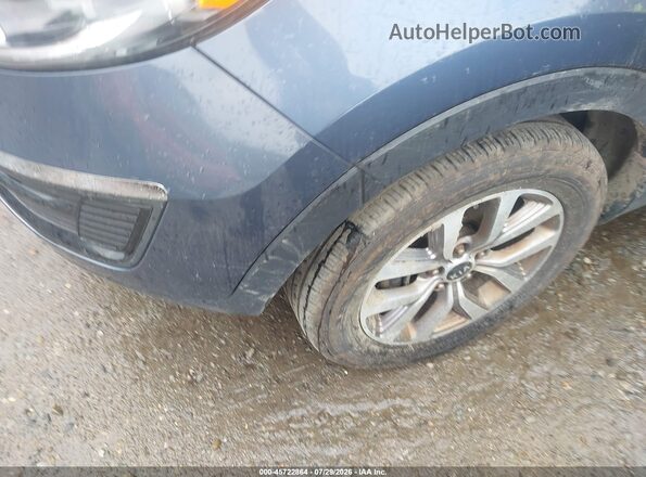 KNDPB3AC1G7833214 2016 KIA SPORTAGE Blue Front interior view