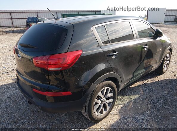 KNDPB3AC2G7851074 2016 KIA SPORTAGE Black Tył prawy