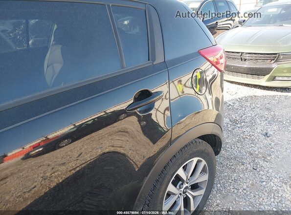 KNDPB3AC2G7851074 2016 KIA SPORTAGE Black Widok z przodu