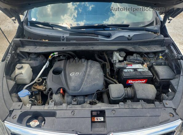 KNDPB3AC3G7863668 2016 KIA SPORTAGE Black Вид підкапотного простору