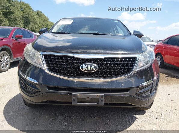 KNDPB3AC3G7879790 2016 KIA SPORTAGE Black წინა ხედი