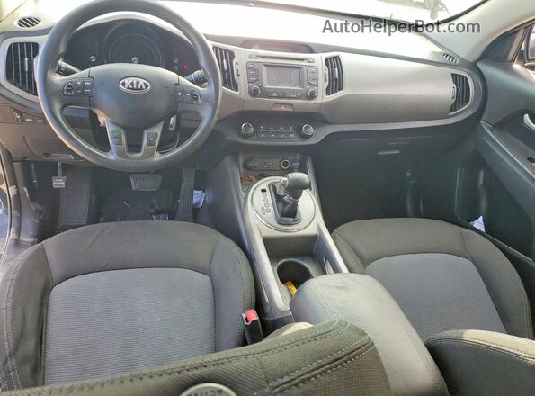 KNDPB3AC4G7836043 2016 KIA SPORTAGE Черный Вид панели приборов