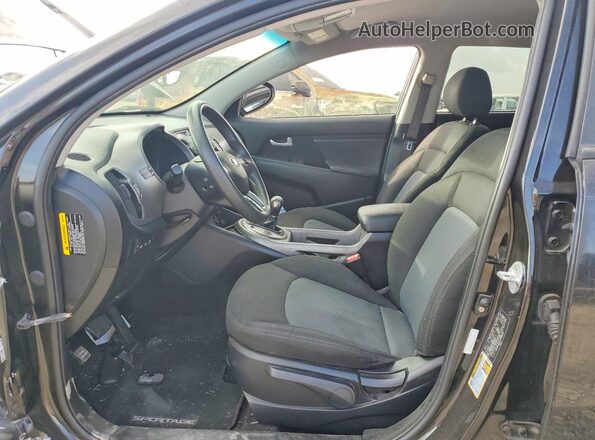 KNDPB3AC4G7836043 2016 KIA SPORTAGE Черный Вид салона спереди