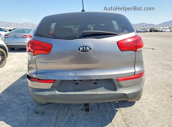 KNDPB3AC5G7827951 2016 KIA SPORTAGE Gray Widok z tyłu