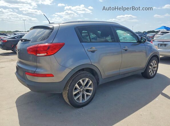 KNDPB3AC5G7858276 2016 KIA SPORTAGE Gray უკანა მარჯვენა