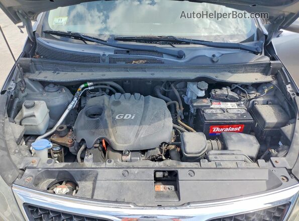 KNDPB3AC5G7858276 2016 KIA SPORTAGE Gray ძრავის განყოფილების ხედი