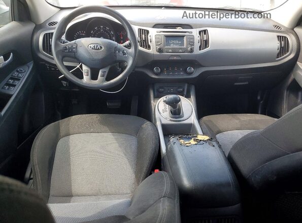 KNDPB3AC5G7858276 2016 KIA SPORTAGE Gray წინა პანელის ხედი