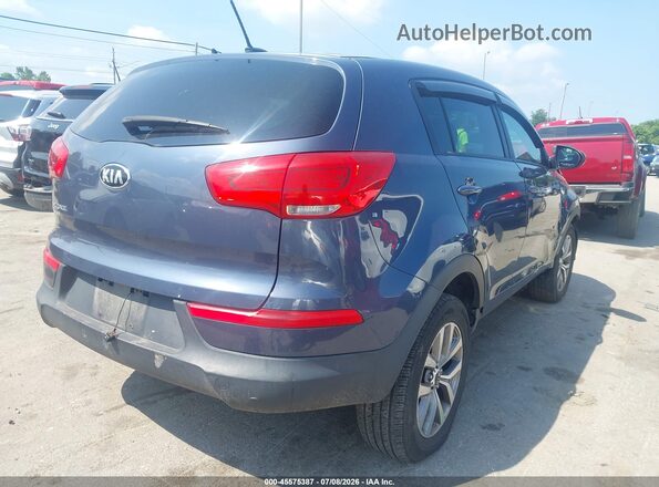 KNDPB3AC5G7875532 2016 KIA SPORTAGE Blue Rear right