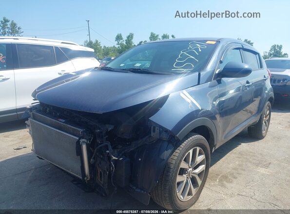 KNDPB3AC5G7875532 2016 KIA SPORTAGE Blue Front left