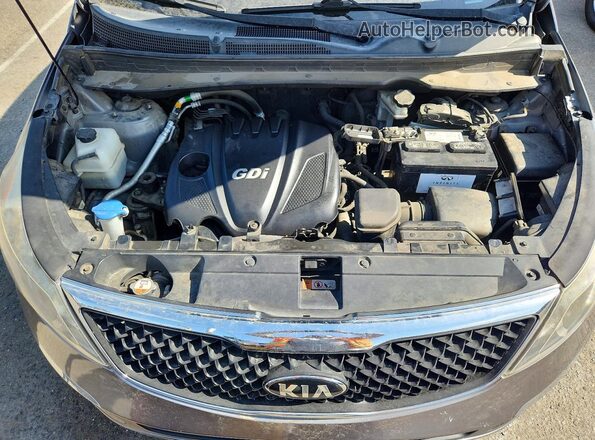 KNDPB3AC7G7880988 2016 KIA SPORTAGE Gray Widok komory silnika
