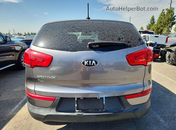 KNDPB3AC7G7880988 2016 KIA SPORTAGE Gray Widok z tyłu