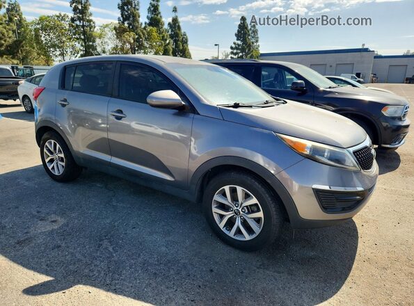 KNDPB3AC7G7880988 2016 KIA SPORTAGE Gray Przód prawy