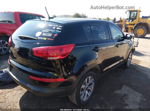 KNDPB3AC8G7849037 2016 KIA SPORTAGE Black Rear right