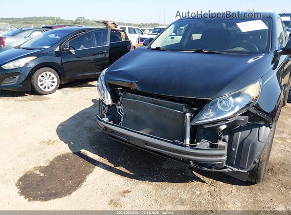 KNDPB3AC8G7849037 2016 KIA SPORTAGE Black Front view