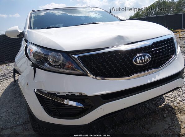 KNDPB3AC8G7871197 2016 KIA SPORTAGE Белый Вид спереди