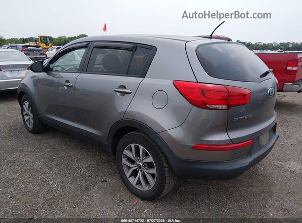 KNDPB3AC9G7874870 2016 KIA SPORTAGE Gray Rear left