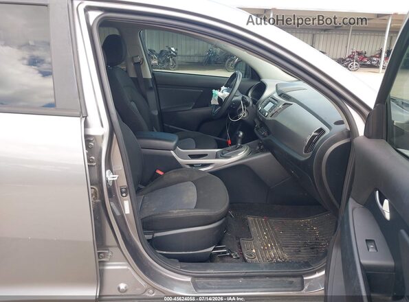 KNDPB3ACXG7859892 2016 KIA SPORTAGE Gray Սալոնի դիմացի տեսք