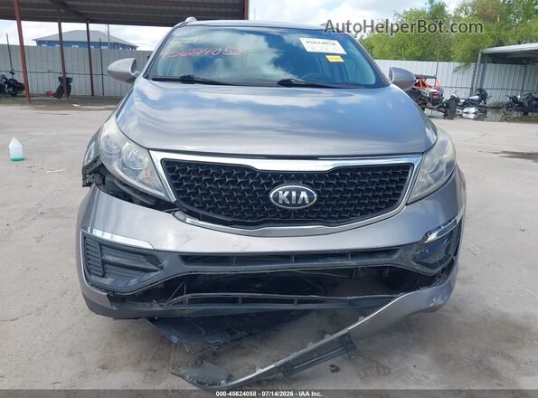KNDPB3ACXG7859892 2016 KIA SPORTAGE Gray Սարքավորումների վահանակի տեսք
