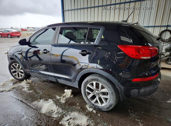 KNDPBCAC0G7817375 2016 KIA SPORTAGELX Black Trasero izquierdo