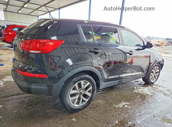 KNDPBCAC0G7817375 2016 KIA SPORTAGELX Black Trasero derecho