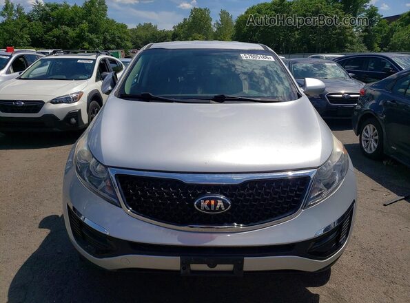 KNDPBCAC0G7873364 2016 KIA SPORTAGE Silver წინა ხედი