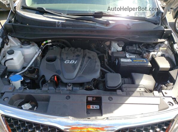 KNDPBCAC0G7873364 2016 KIA SPORTAGE Silver ძრავის განყოფილების ხედი