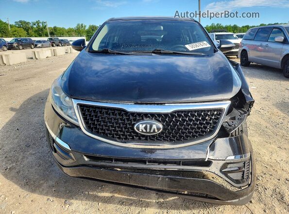 KNDPBCAC0G7878872 2016 KIA SPORTAGE Black Vista frontal