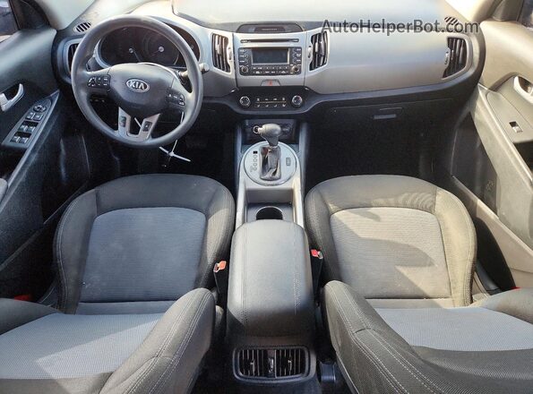 KNDPBCAC0G7878872 2016 KIA SPORTAGE Black Vista del salpicadero