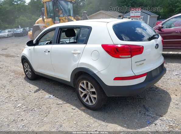 KNDPBCAC1G7814341 2016 KIA SPORTAGE White Rear left