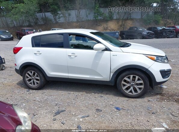 KNDPBCAC1G7814341 2016 KIA SPORTAGE White Rear interior view
