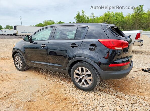KNDPBCAC1G7825985 2016 KIA SPORTAGE Black უკანა მარცხენა