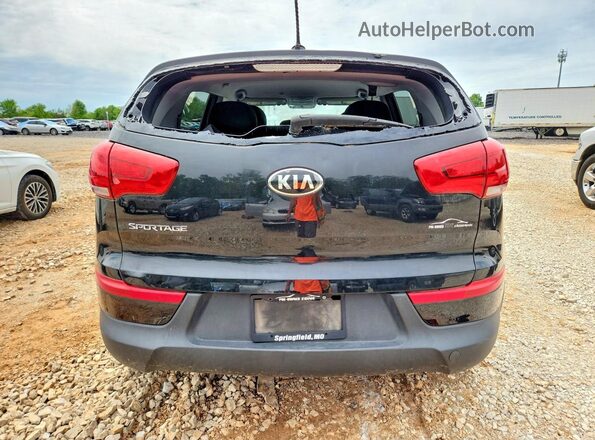 KNDPBCAC1G7825985 2016 KIA SPORTAGE Black უკანა ხედი