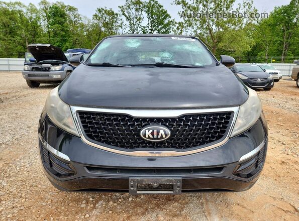 KNDPBCAC1G7825985 2016 KIA SPORTAGE Black წინა ხედი