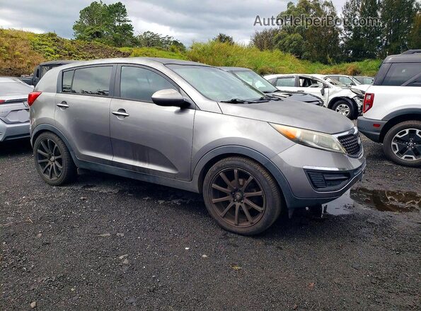 KNDPBCAC1G7873969 2016 KIA SPORTAGE Gray Przód prawy