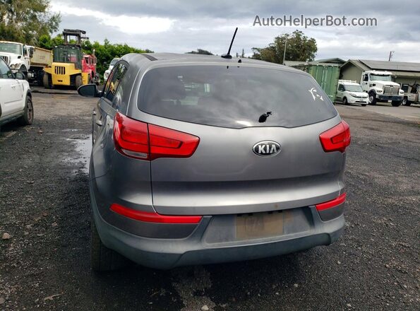 KNDPBCAC1G7873969 2016 KIA SPORTAGE Gray Widok z tyłu
