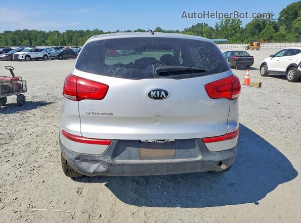 KNDPBCAC2G7864410 2016 KIA SPORTAGE Серебряный Вид сзади