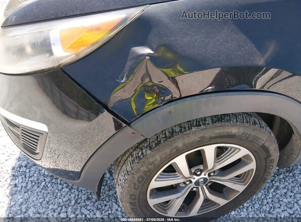 KNDPBCAC3G7831741 2016 KIA SPORTAGE Black Դիմացի տեսք