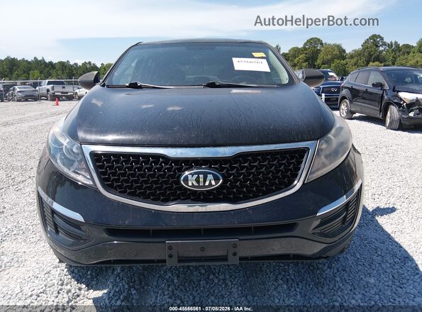 KNDPBCAC3G7831741 2016 KIA SPORTAGE Black Սարքավորումների վահանակի տեսք
