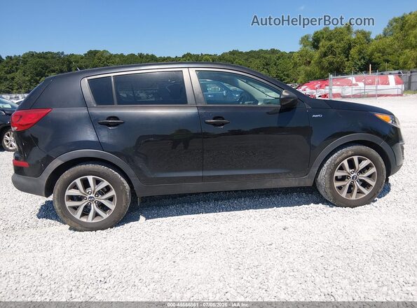 KNDPBCAC3G7831741 2016 KIA SPORTAGE Black Սալոնի հետևի տեսք