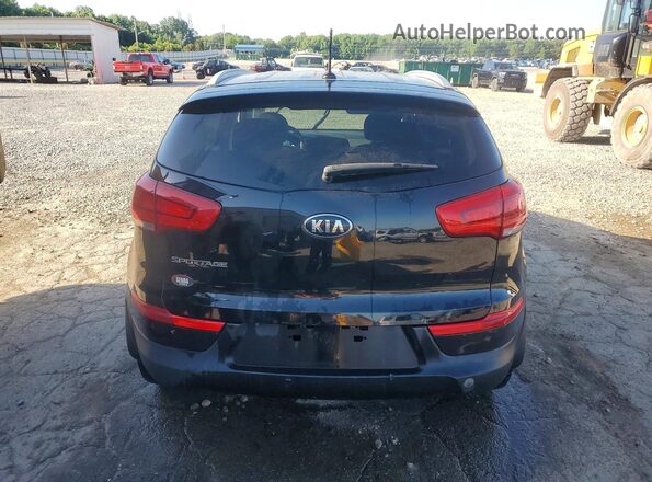 KNDPBCAC3G7861886 2016 KIA SPORTAGE Black Rear view