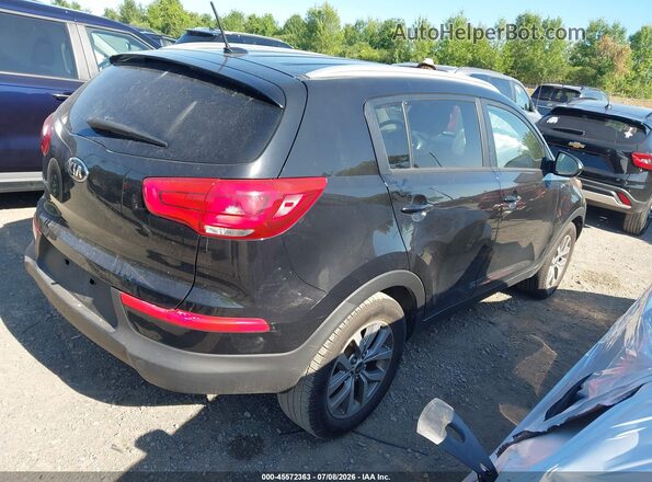 KNDPBCAC4G7863680 2016 KIA SPORTAGE Black Trasero derecho