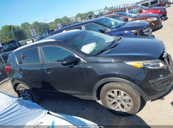 KNDPBCAC4G7863680 2016 KIA SPORTAGE Black Vista interior trasera