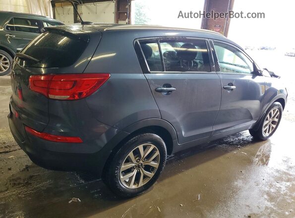 KNDPBCAC5G7874543 2016 KIA SPORTAGE Blue Rear right